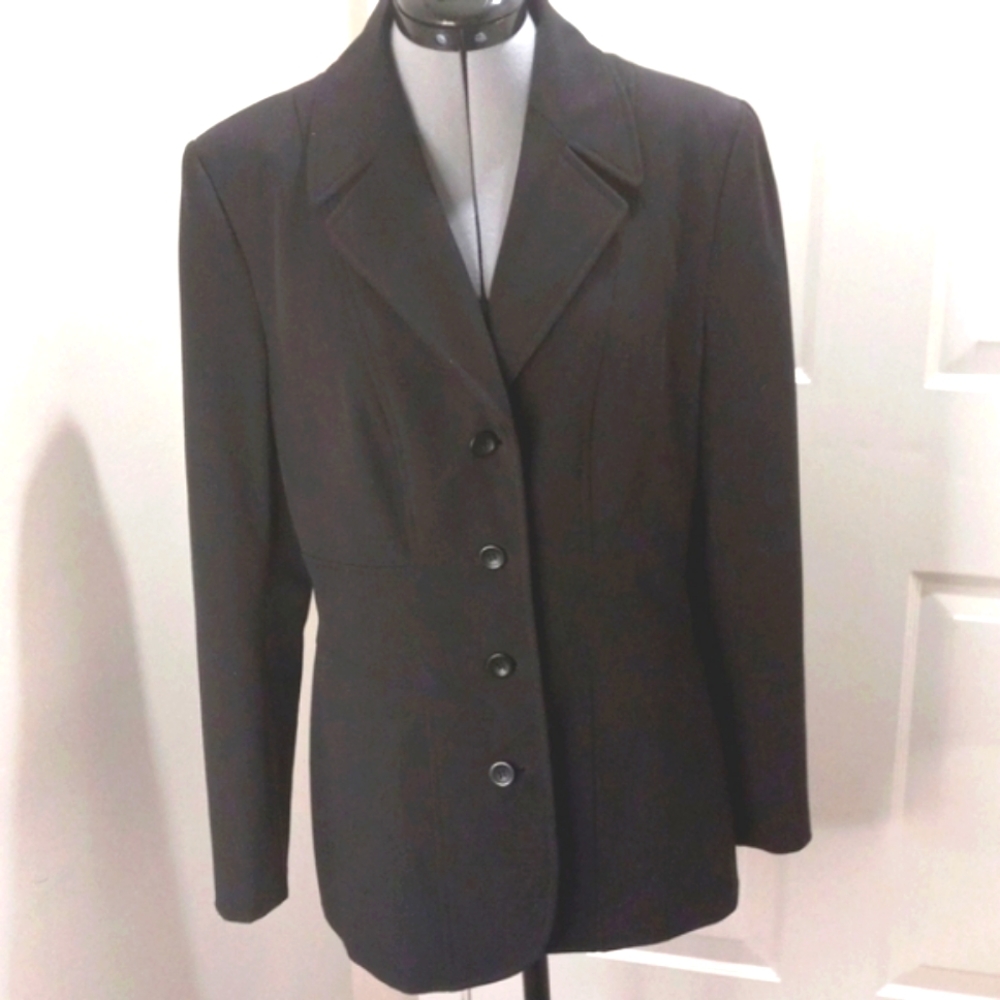 The Limited Black Stretch Blazer Sz Lg